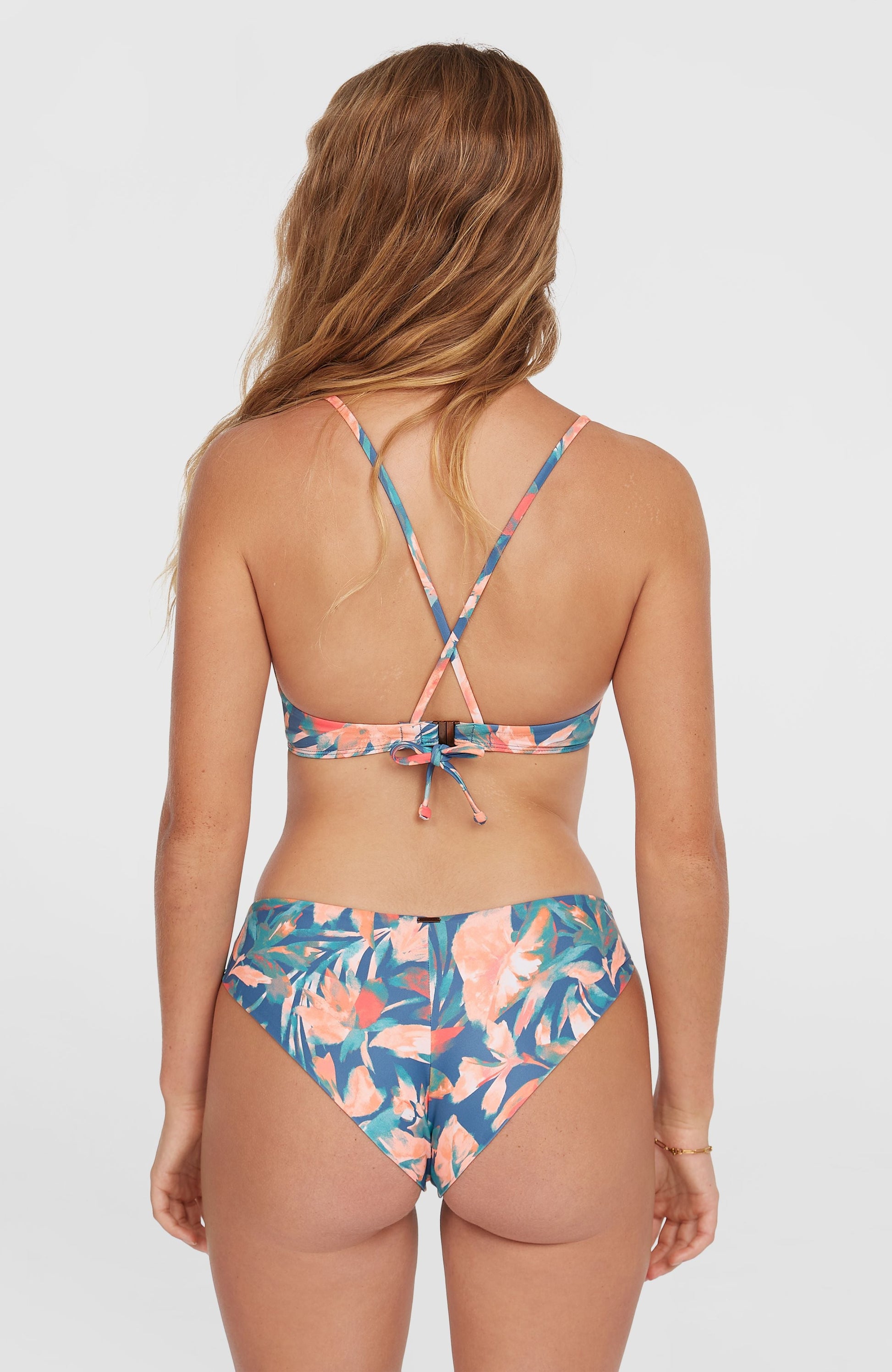 Essentials Baay Maoi Bikini Set Women Blue Painted Tropics