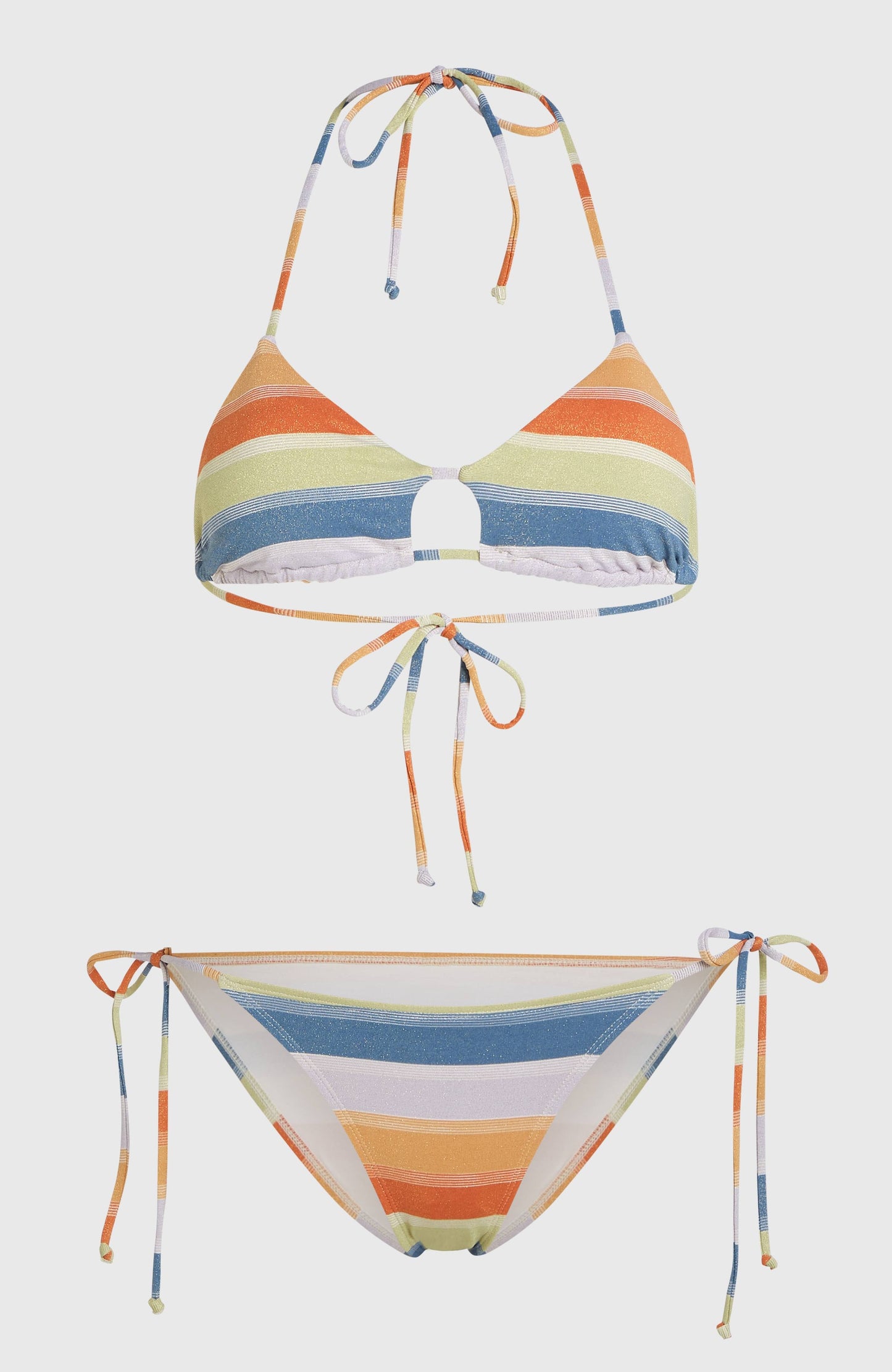 Beach Vintage Madrid Maracas Bikini Set Women Vintage Stripe