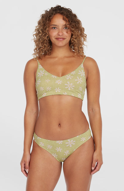 Beach Vintage Midles Rita Bikini Set Women Green Daisyline