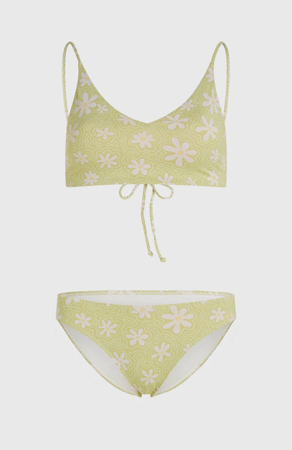 Beach Vintage Midles Rita Bikini Set Women Green Daisyline