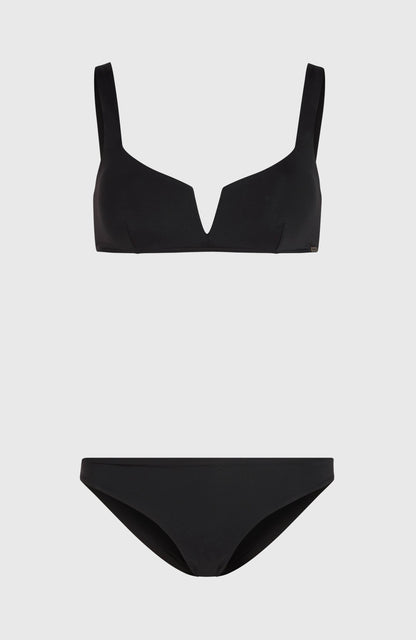 Women Of The Wave Popoyo Matira Bikini Set Women Black Out