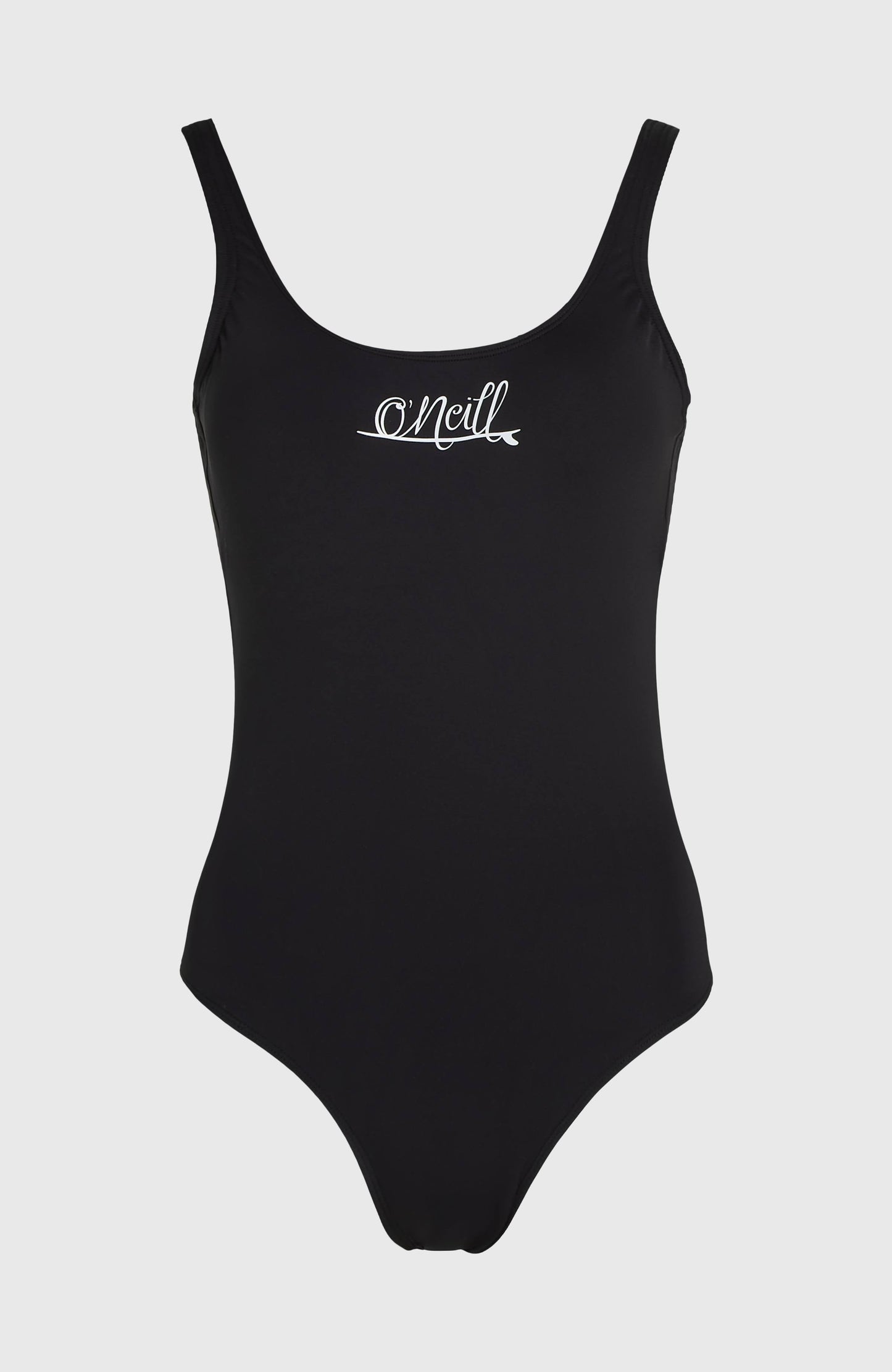 Essentials Script Swimsuit Women Black Out