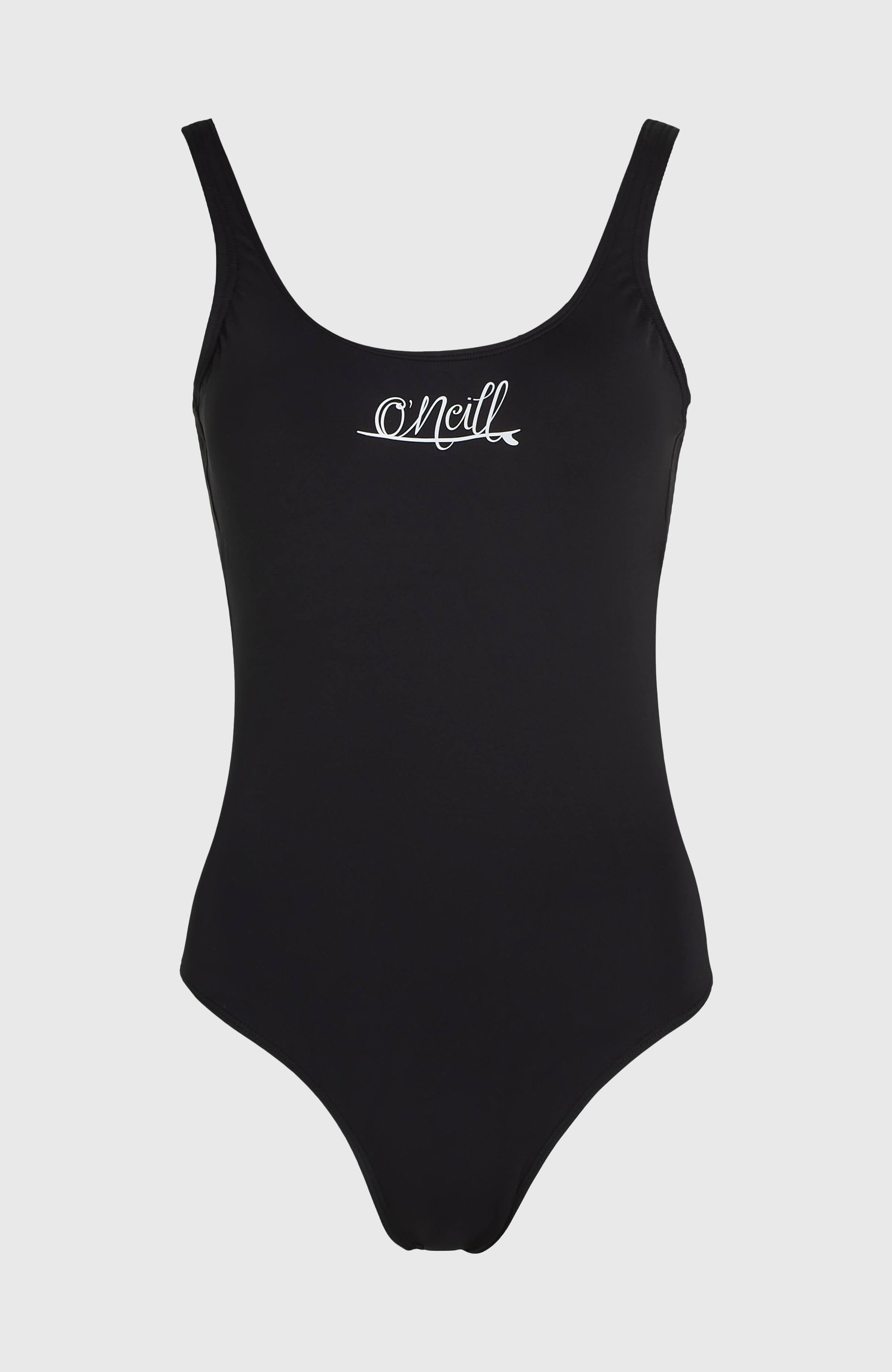 Essentials Script Swimsuit Women Black Out