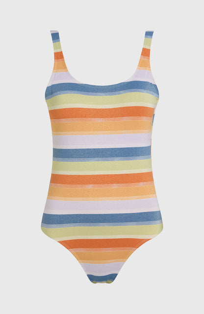 Beach Vintage Swimsuit Women Vintage Stripe