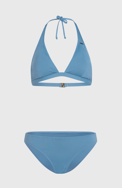 Essentials Marga Cruz Bikini Set Women Copen Blue