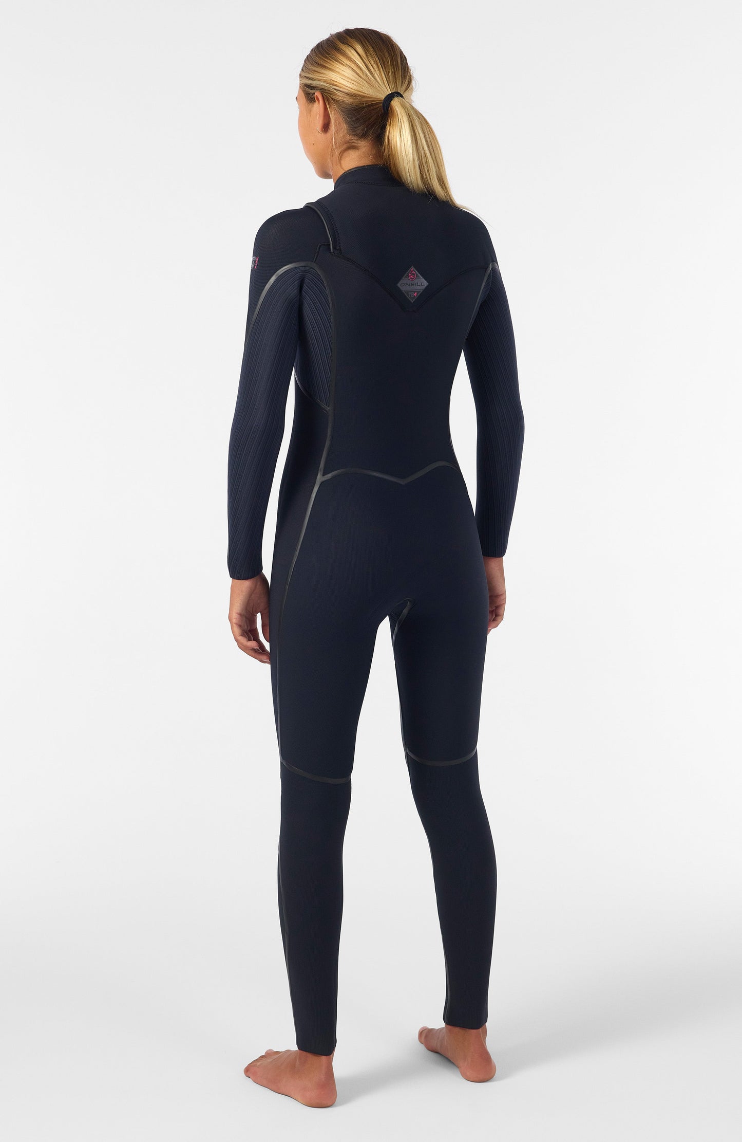 Hyperfreak Fire 4/3mm+ Chest Zip Full Wetsuit Women|Wetsuits BLACK/BLACK