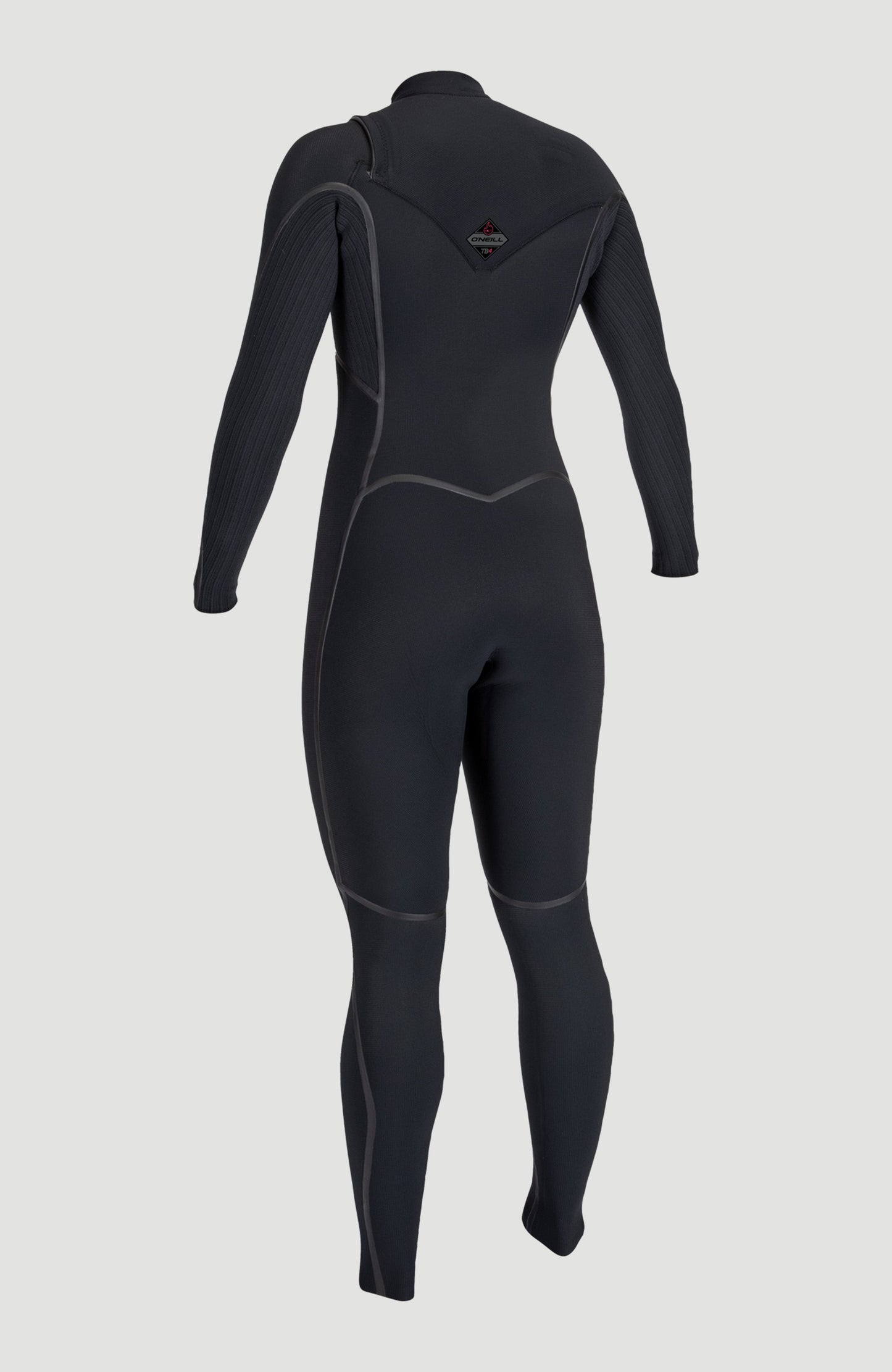 Hyperfreak Fire 5/4mm+ Chest Zip Full Wetsuit Women|Wetsuits BLACK/BLACK