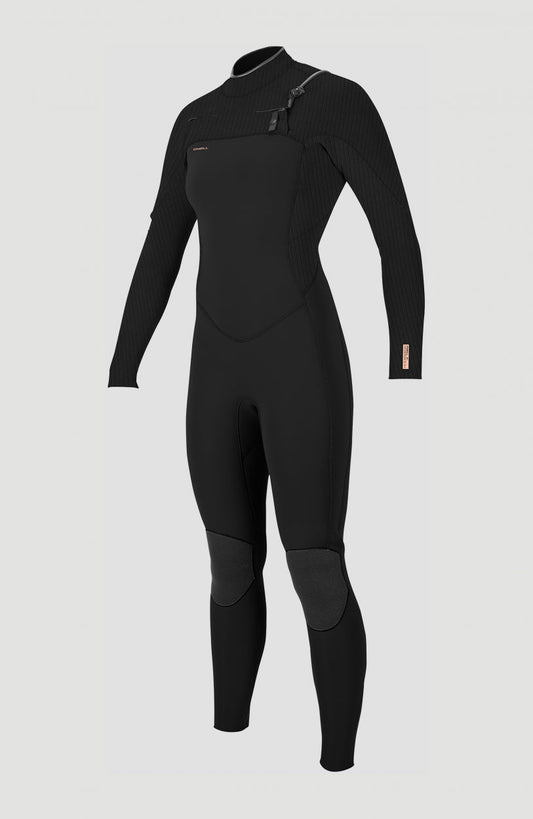O'Neill Hyperfreak 5/4mm Chest Zip Full Wetsuit Women – O'Neill Women|Wetsuits BLACK/BLACK