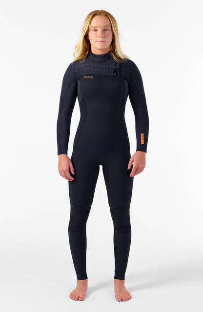O'Neill Hyperfreak 5/4mm Chest Zip Full Wetsuit Women – O'Neill Women|Wetsuits BLACK/BLACK