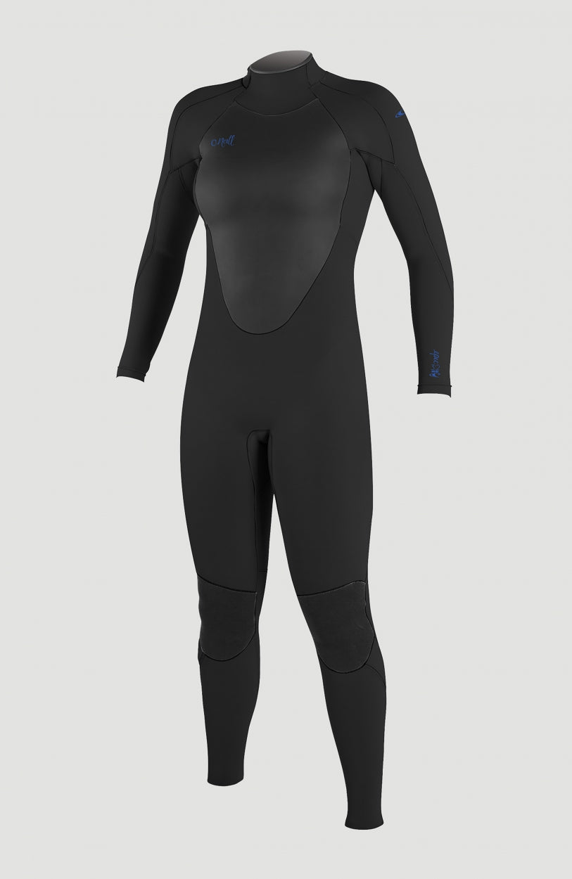 O'Neill Epic 3/2mm Back Zip Full Wetsuit Women – O'Neill Women|Wetsuits A05 BLK/BLK/BLK