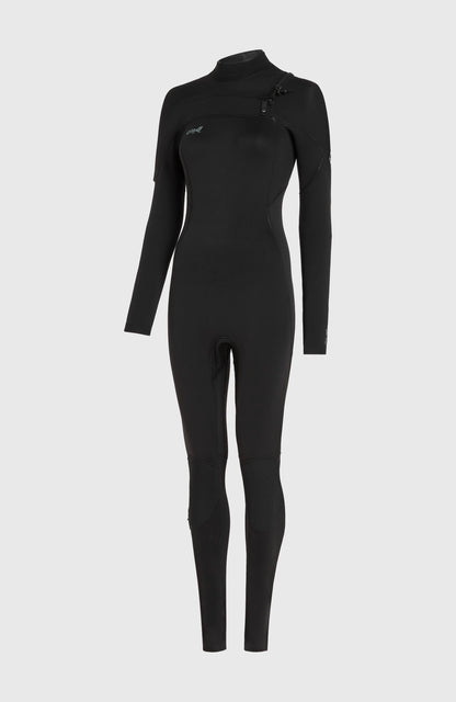 Epic 3/2 Chest Zip Full Wetsuit Women|Wetsuits A05 BLK/BLK/BLK