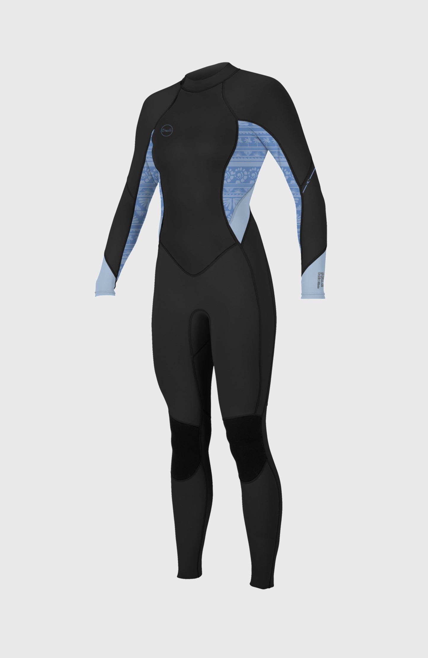 O'Neill Bahia 3/2mm Back Zip Full Wetsuit Women – O'Neill Women|Wetsuits BLACK/SURFABSTRACT/CHAMBRAYBLU