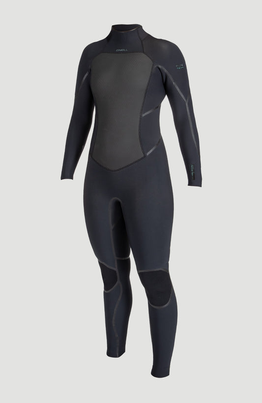 Psycho Tech 5/4mm Back Zip Full Wetsuit Women|Wetsuits BLACK/BLACK