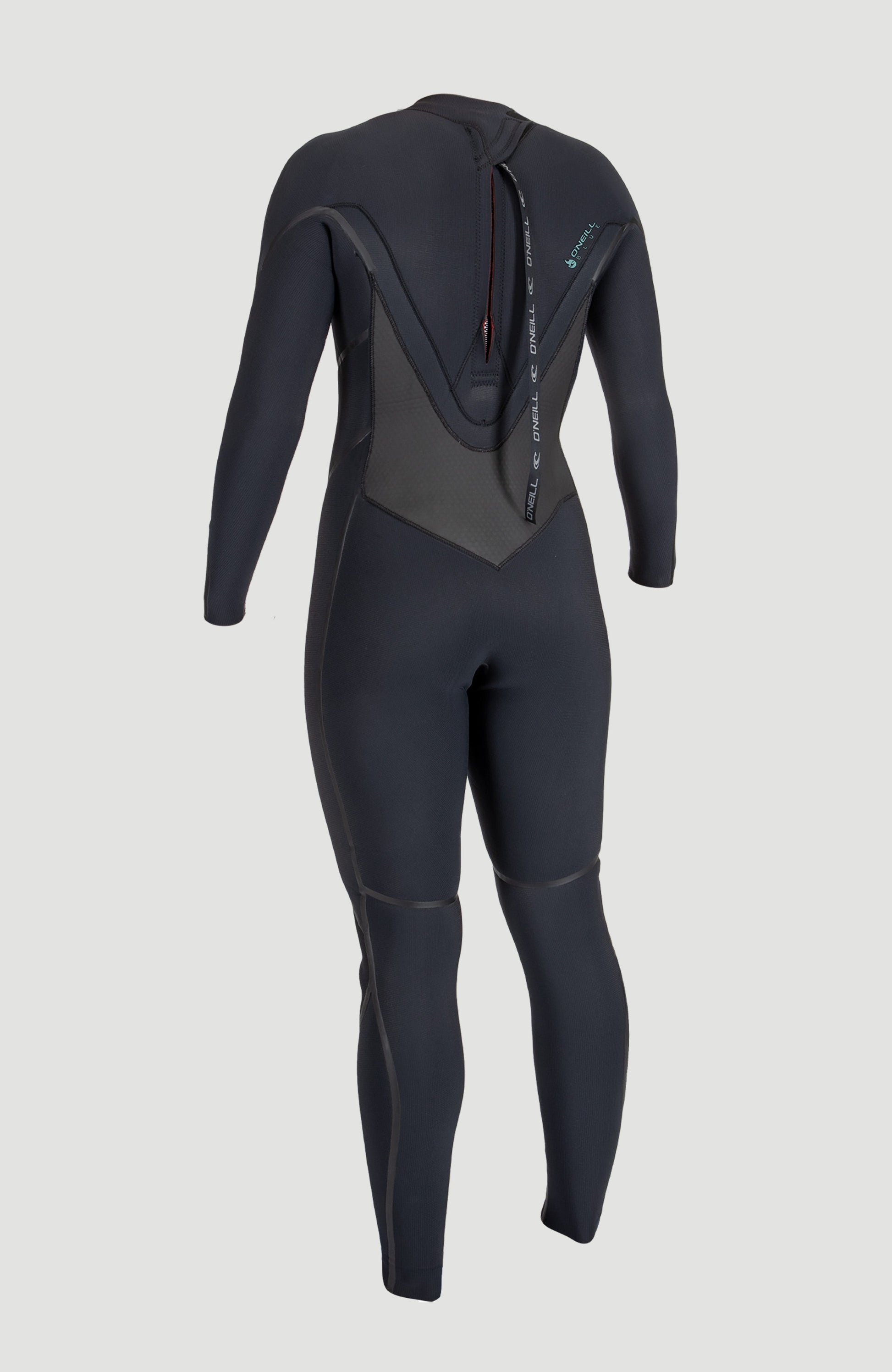 Psycho Tech 5/4mm Back Zip Full Wetsuit Women|Wetsuits BLACK/BLACK