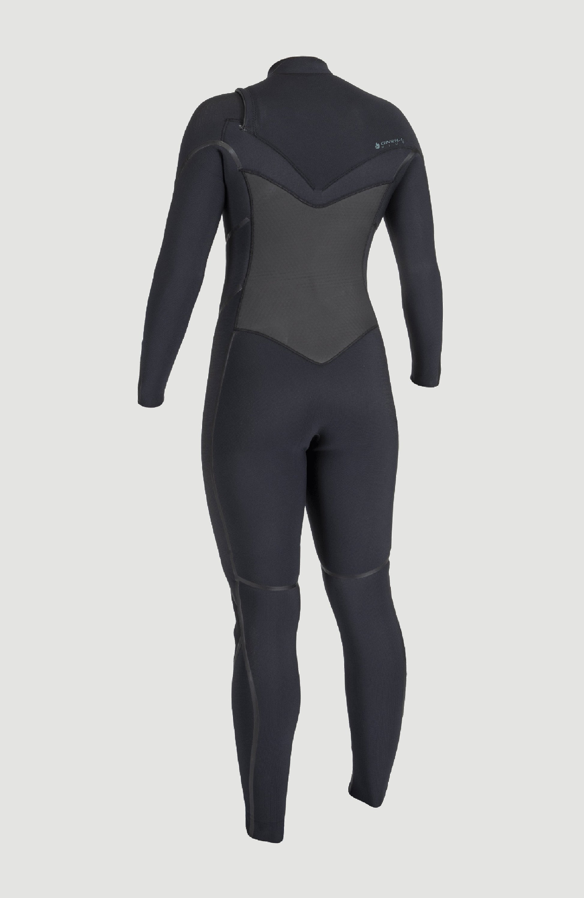 Psycho Tech 4/3mm Chest Zip Full Wetsuit Women|Wetsuits BLACK/BLACK