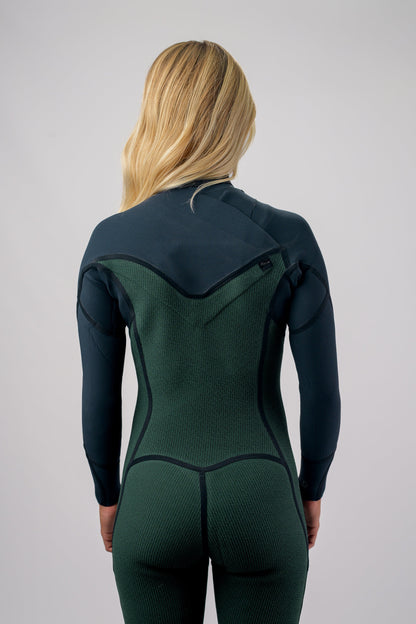 O'Riginals RG8 4/3mm Chest Zip Full Wetsuit Women|Wetsuits Black