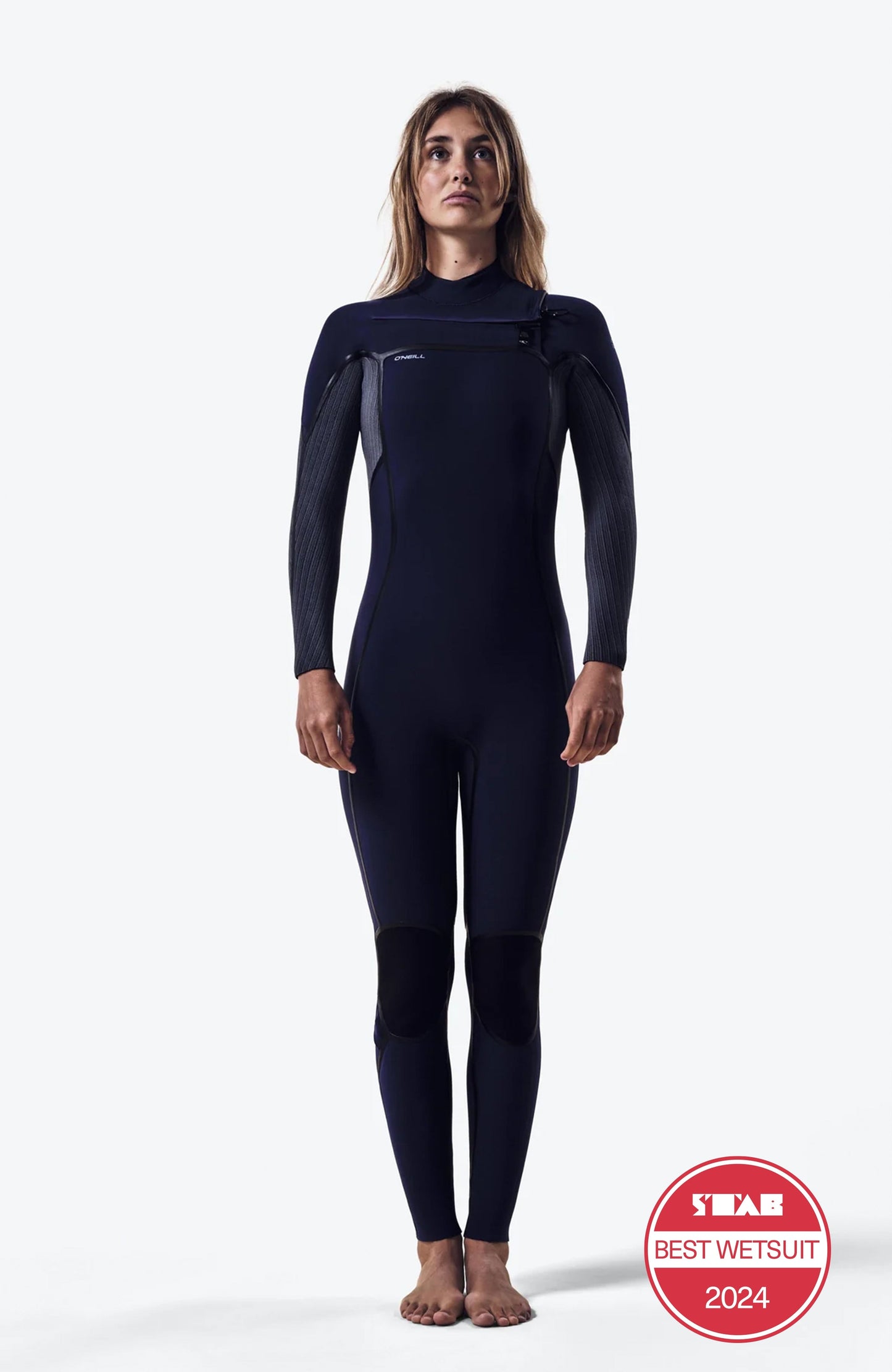 Hyperfreak Fire 5/4mm Chest Zip Full Wetsuit Women|Wetsuits NAVY/SHADE