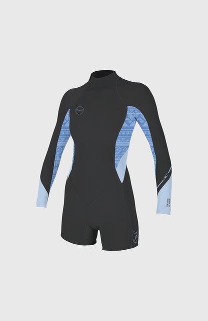 O'Neill Bahia 2/1mm Back Zip Longsleeve Spring Wetsuit Women – O'Neill Women|Wetsuits TMPRDSTL/SURFABSTRT/CHAMBRYBLU