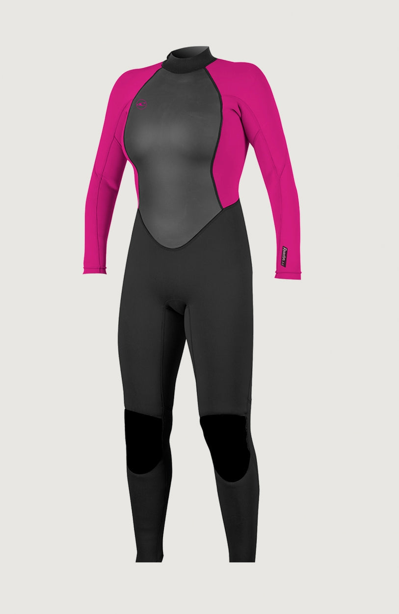 O'Neill Reactor-2 3/2mm Back Zip Full Wetsuit Women – O'Neill Women|Wetsuits BLK/BERRY