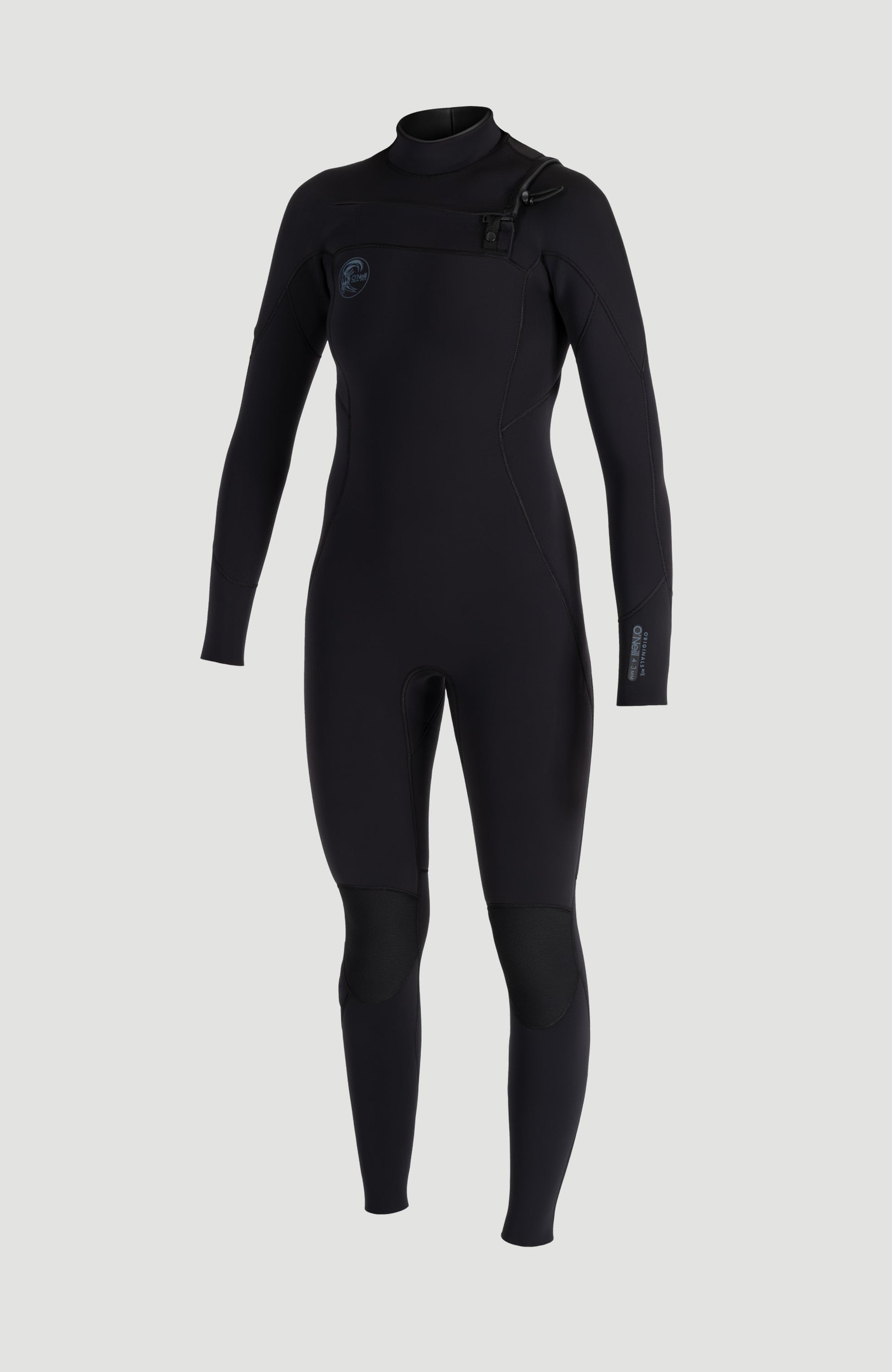 O’Riginals RG8 3/2mm Chest Zip Full Wetsuit Women A05 BLK/BLK/BLK