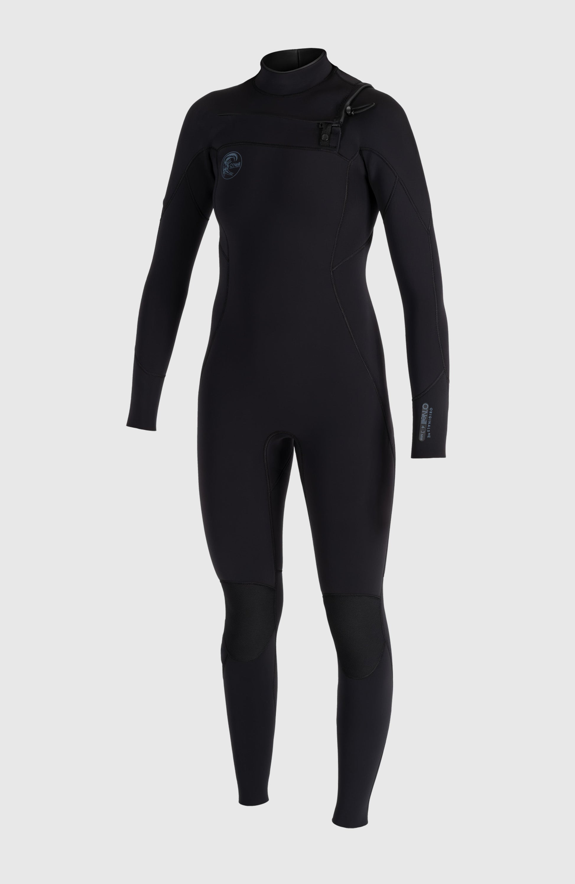 O'Riginals RG8 4/3mm Chest Zip Full Wetsuit Women A05 BLK/BLK/BLK