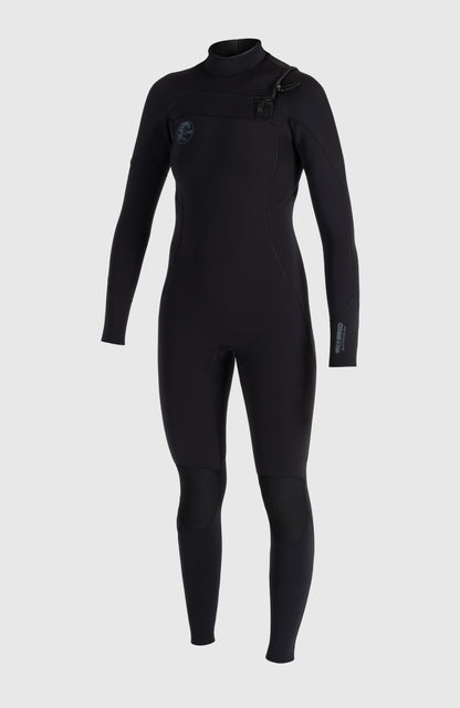 O'Riginals RG8 4/3mm Chest Zip Full Wetsuit Women A05 BLK/BLK/BLK