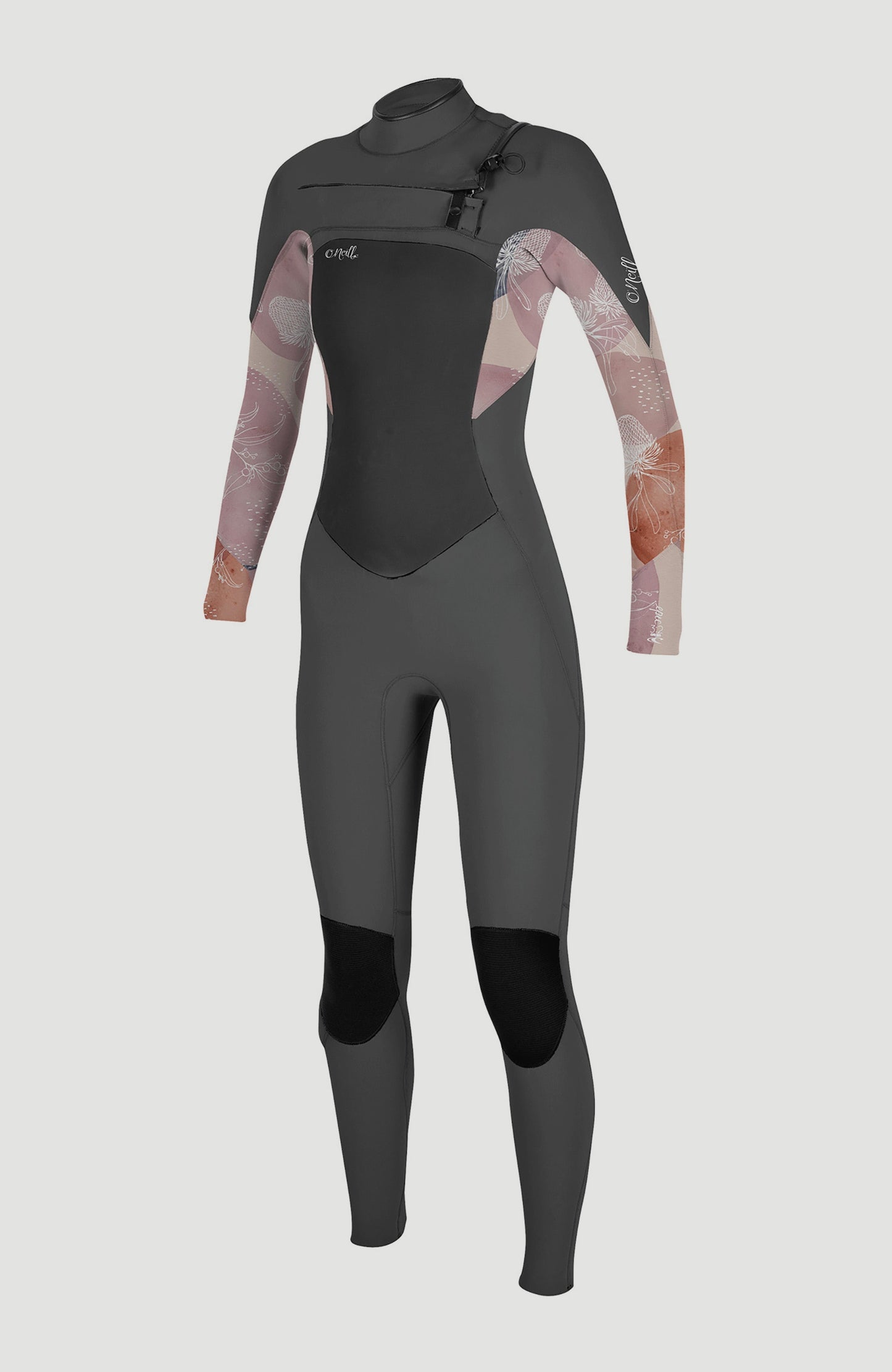 O'Neill Women Epic 4/3mm Chest Zip Full Wetsuit Women – O'Neill Women|Wetsuits GRAPHITE/DESERT BLOOM