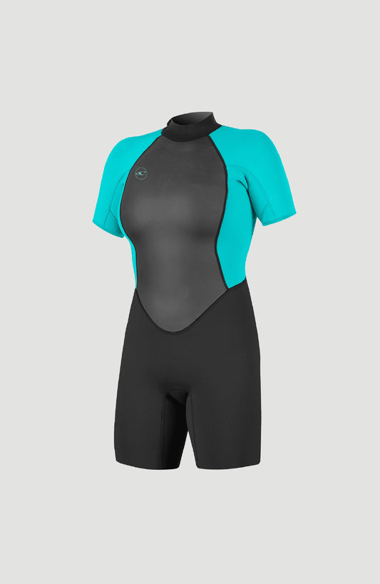 O'Neill Reactor-2 2mm Back Zip Shortsleeve Spring Wetsuit Women – O'Neill Women|Wetsuits BLK/LTAQUA