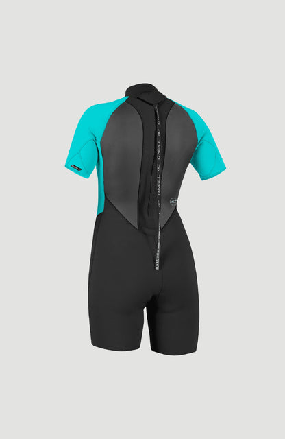 O'Neill Reactor-2 2mm Back Zip Shortsleeve Spring Wetsuit Women – O'Neill Women|Wetsuits BLK/LTAQUA