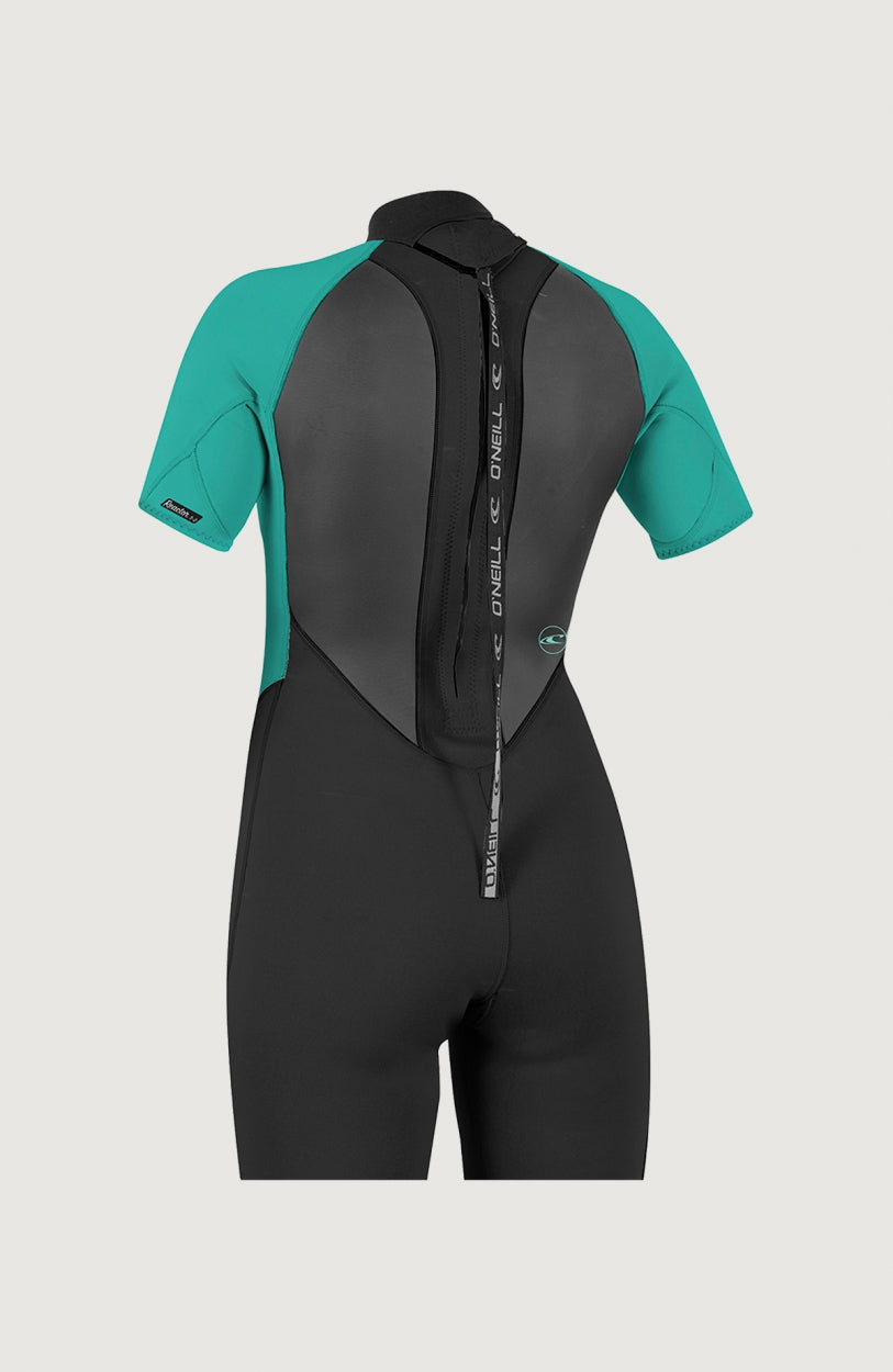 O'Neill Reactor-2 2mm Back Zip Shortsleeve Spring Wetsuit Women – O'Neill Women|Wetsuits BLK/LTAQUA