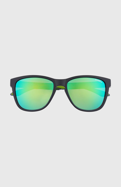 ONS-9055-2.0-127P – O'Neill Women|Men MATTE BLACK/ GREEN RETRO PRINT