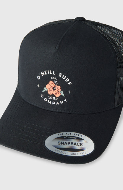 Seacoast Trucker Cap Women Black Out