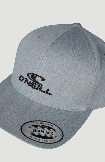 Logo Wave Cap Women|Men Silver Melee