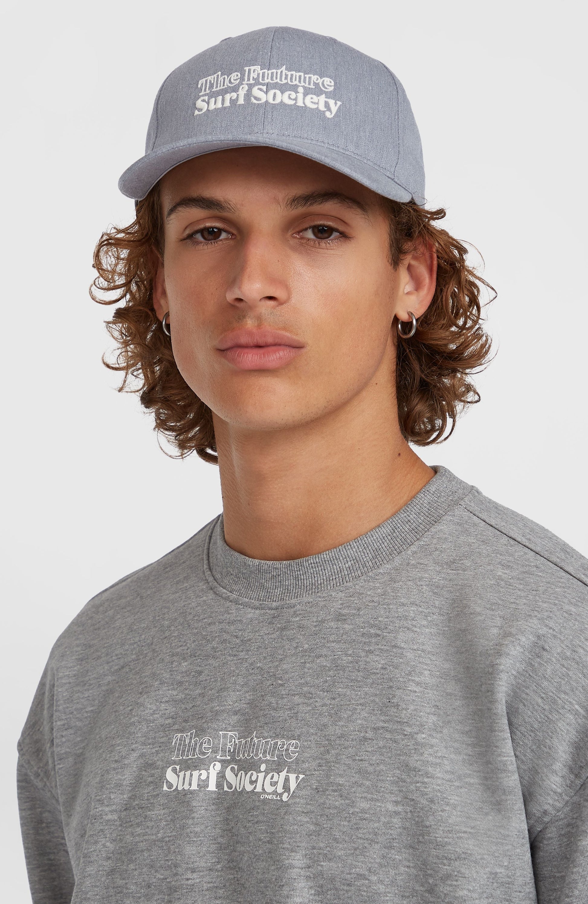 Future Surf Society Cap Women|Men Silver Melee