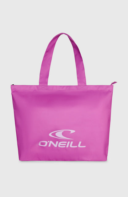 Coastal Tote Bag Women Electric Fuschia