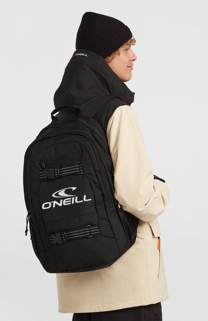 Boarder Backpack Women|Men Black Out