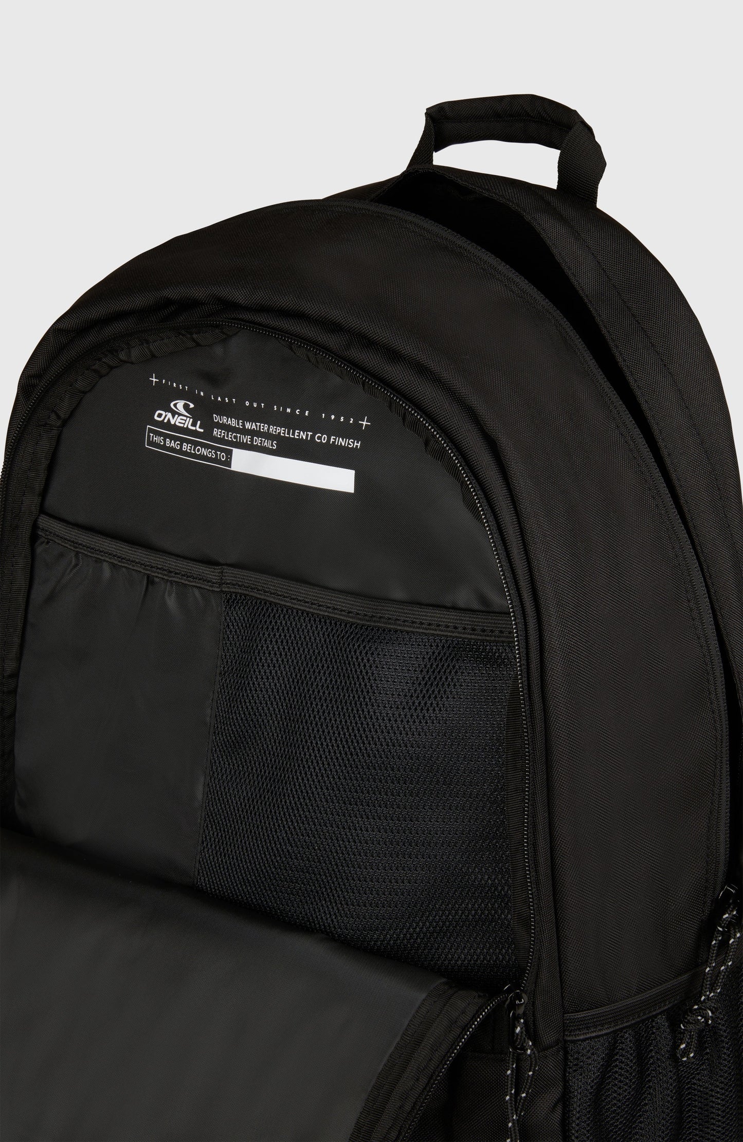 Boarder Backpack Women|Men Black Out