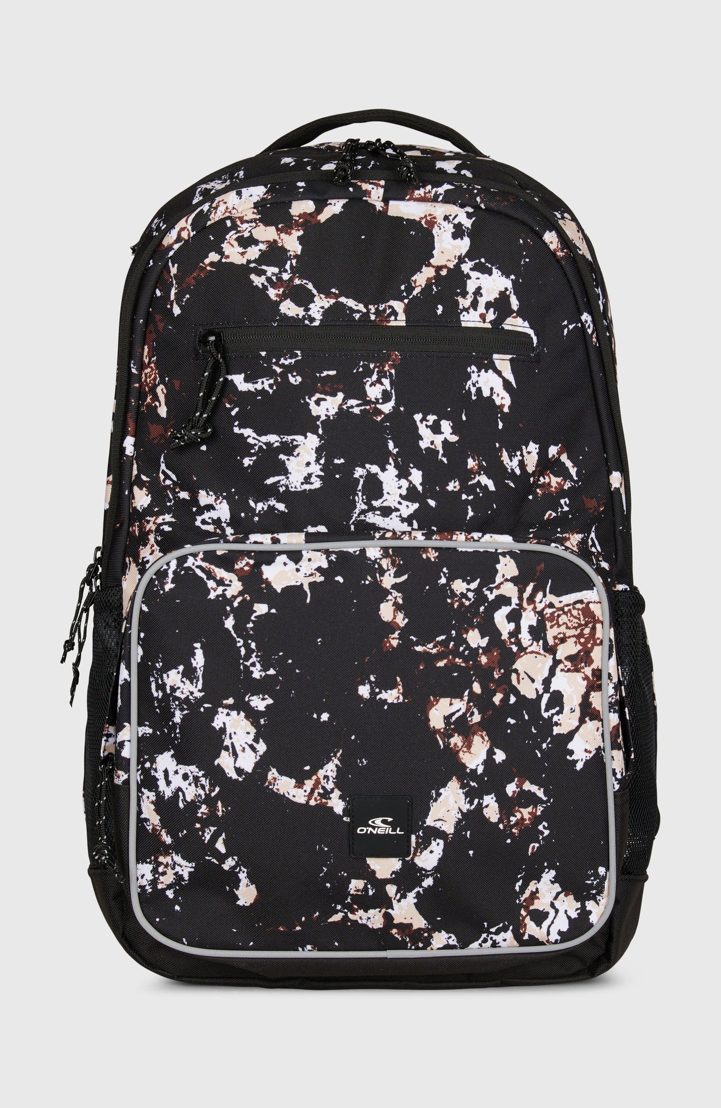 President Backpack Women|Men Black/Beige Quarry