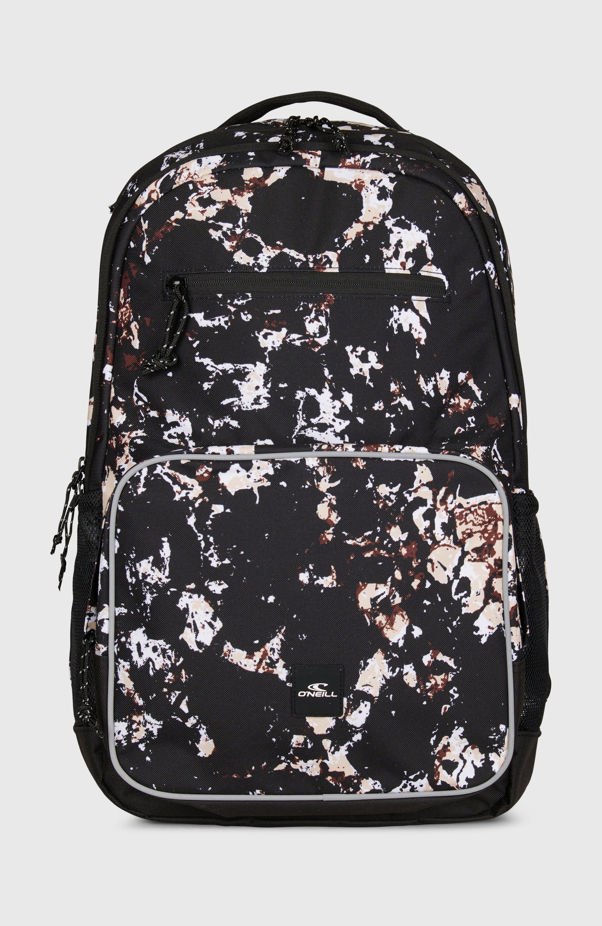 President Backpack Women|Men Black/Beige Quarry