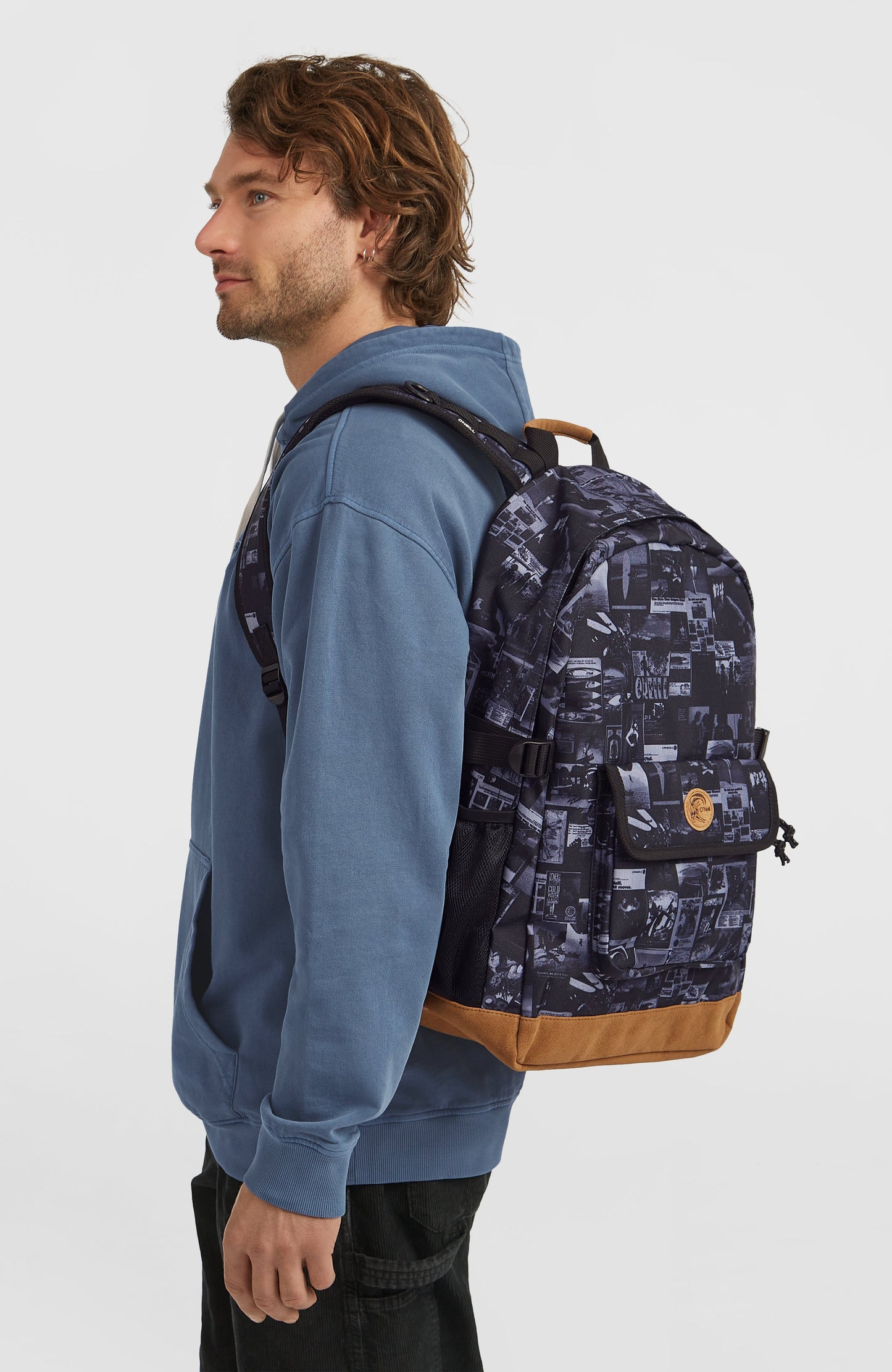 O'Riginals Backpack Women|Men Black Photo Heritage