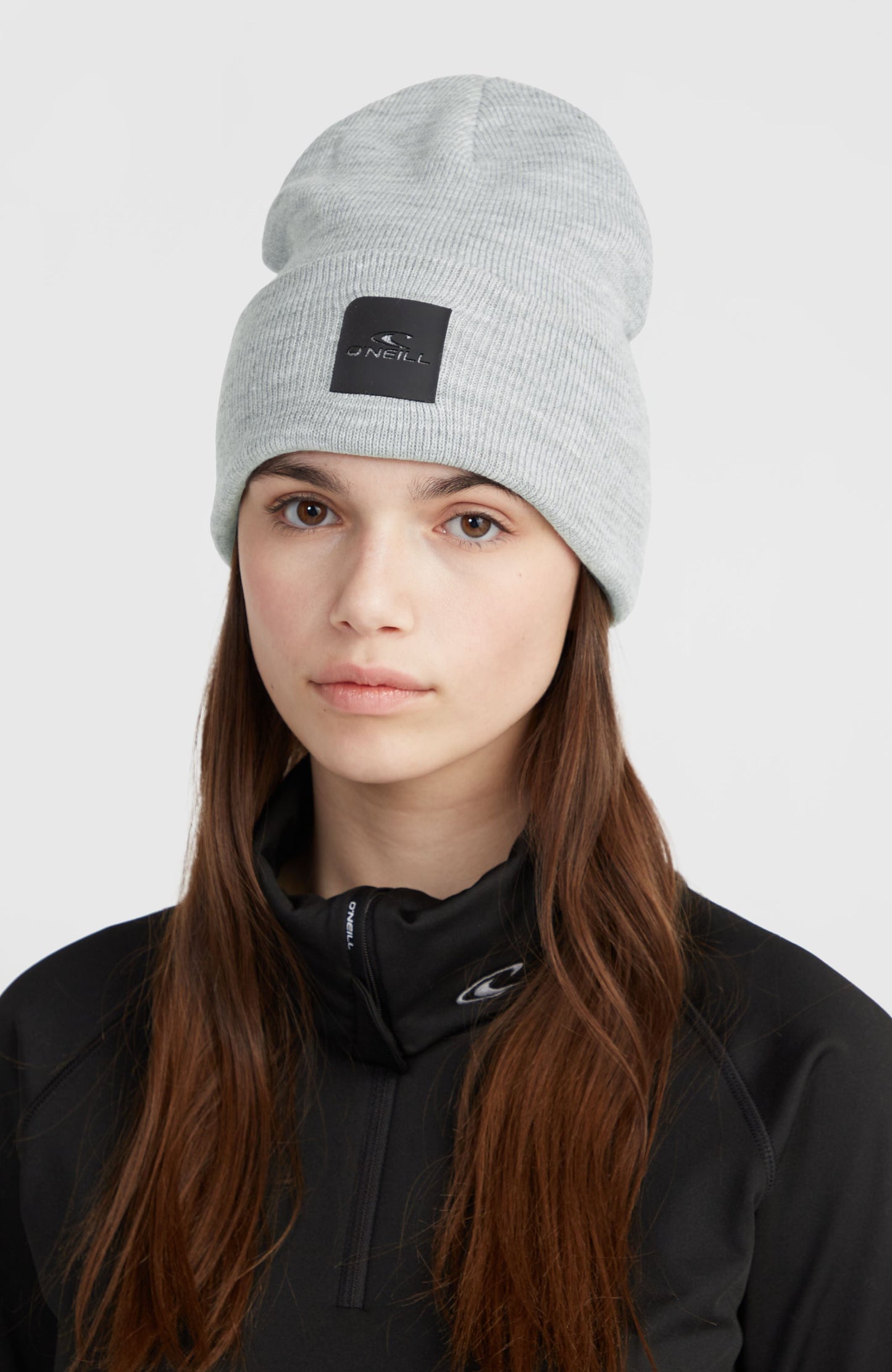 Cube Beanie Women|Men Silver Melee -A