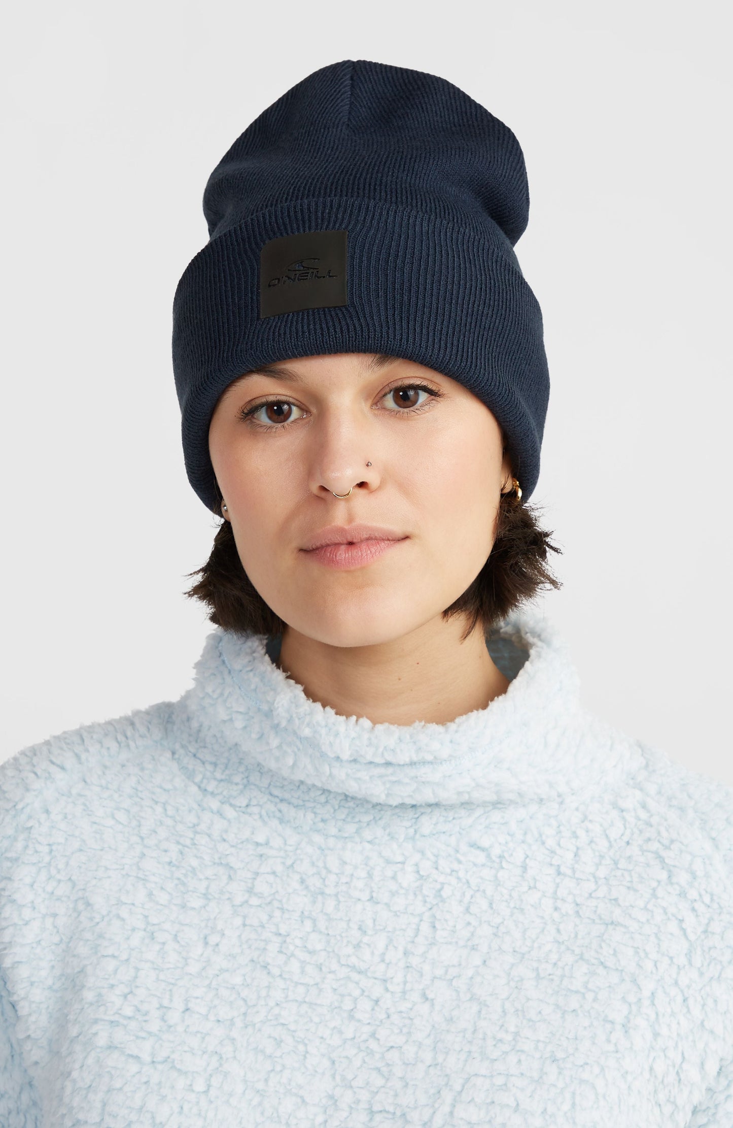 Cube Beanie Women|Men Ink Blue -A