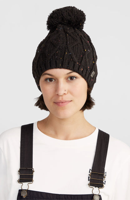 Nora Beanie Women Black Out