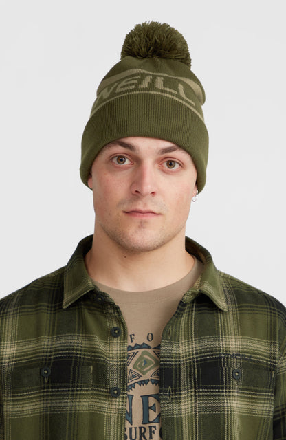 Powder Beanie Women|Men Forest Night Colour Block