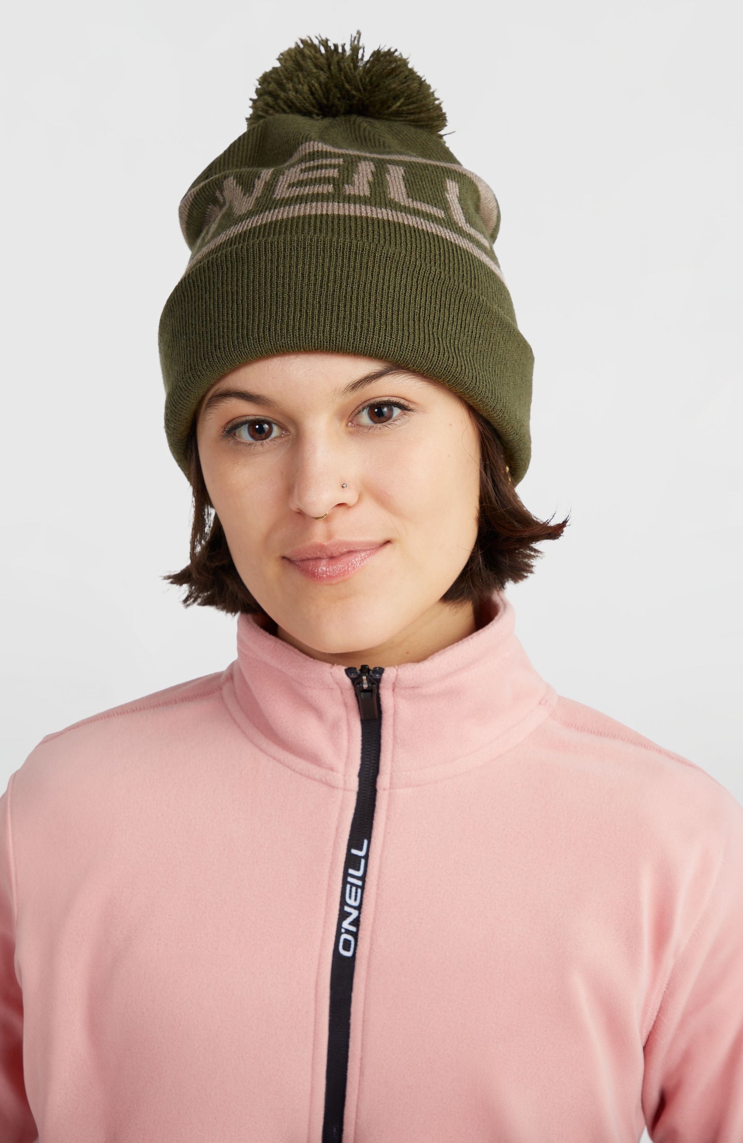 Powder Beanie Women|Men Forest Night Colour Block