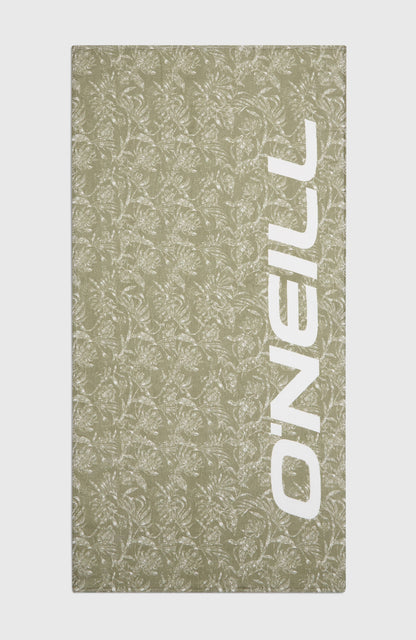 Seacoast Towel Women Green Textured Jungle