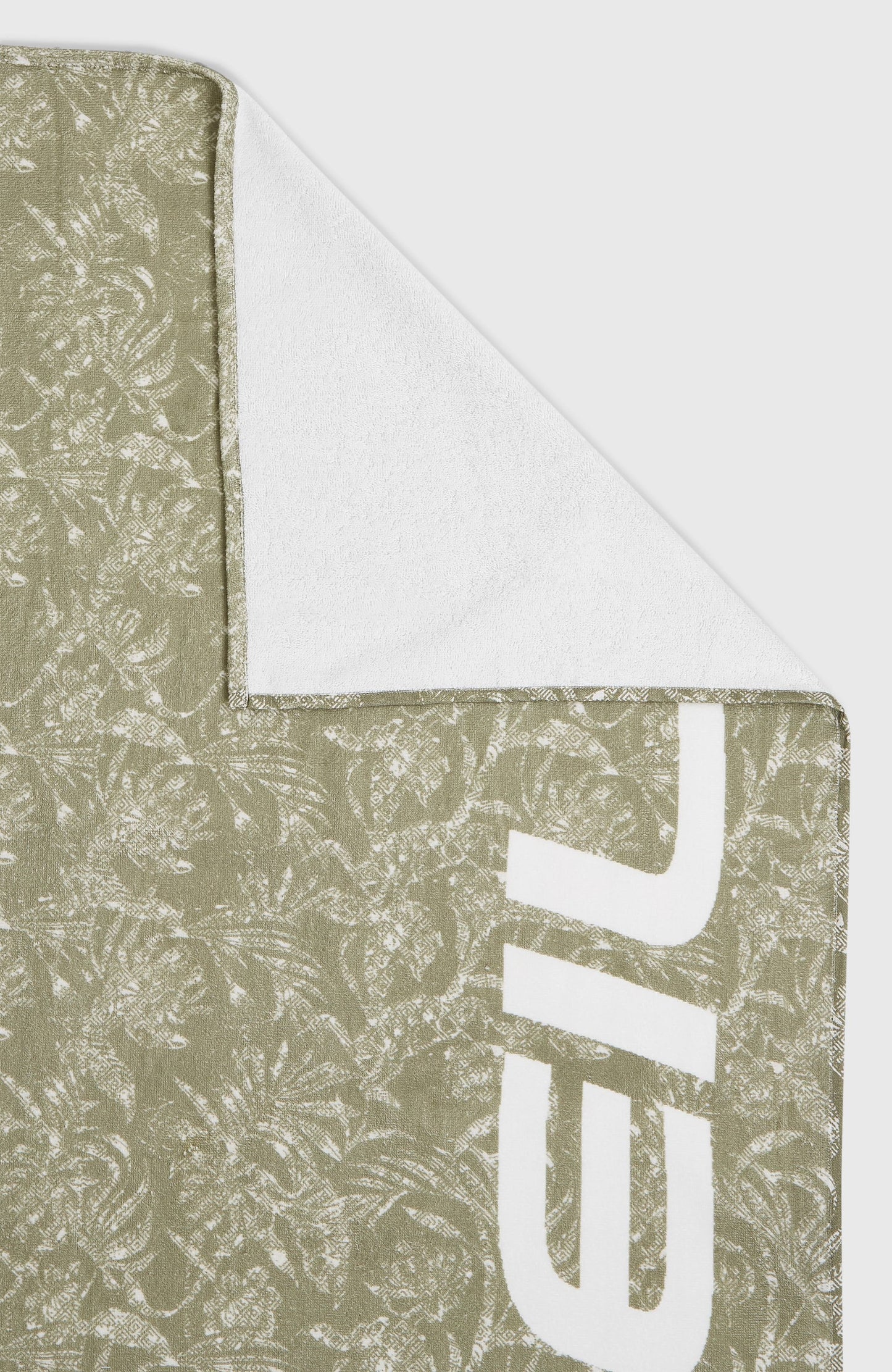 Seacoast Towel Women Green Textured Jungle
