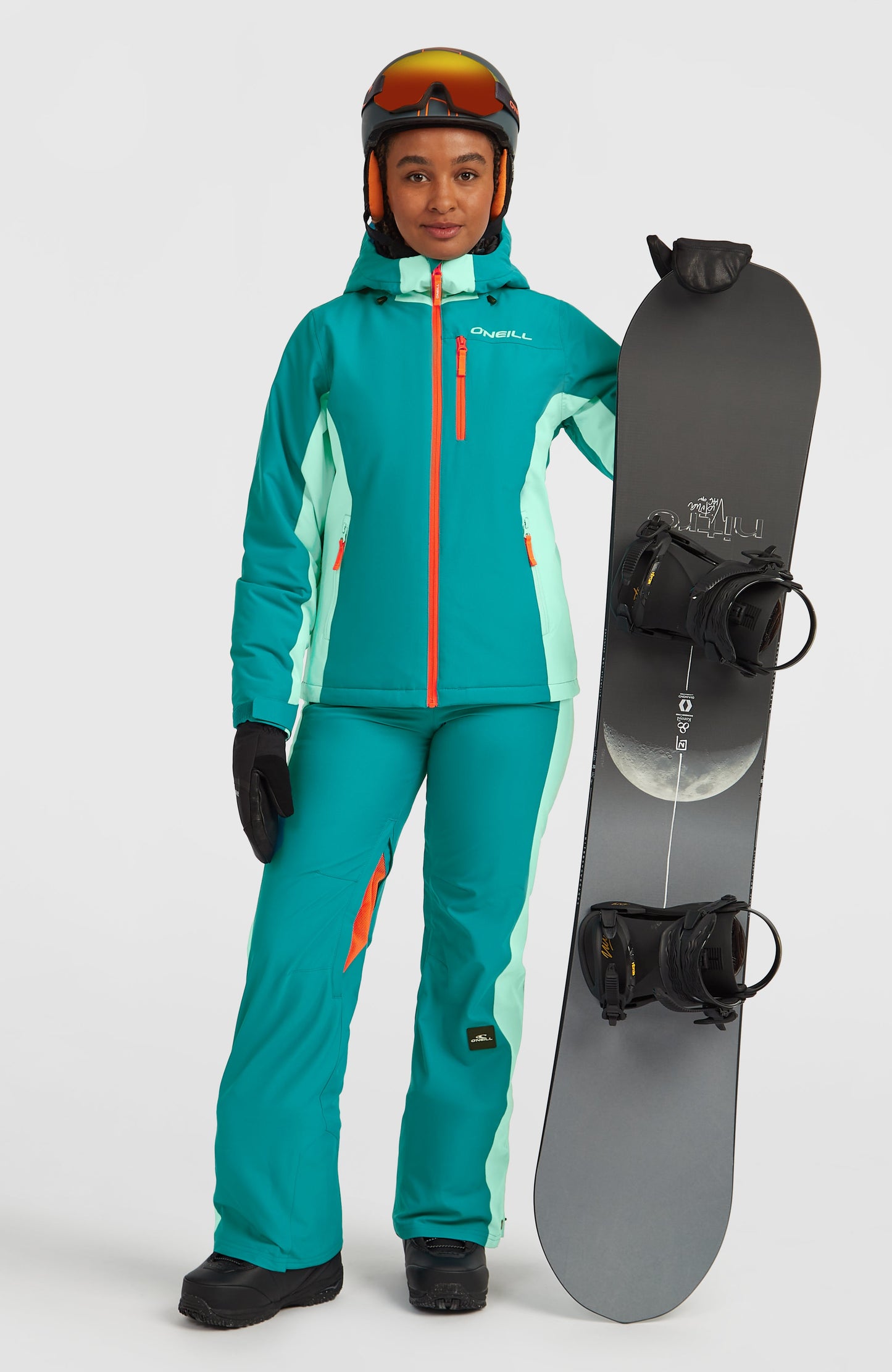 FWC'Cruz Duo Snow Jacket Women Island Breeze Colour Block