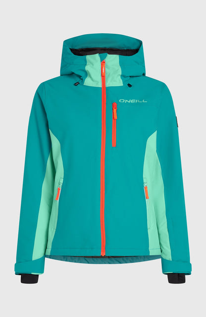FWC'Cruz Duo Snow Jacket Women Island Breeze Colour Block