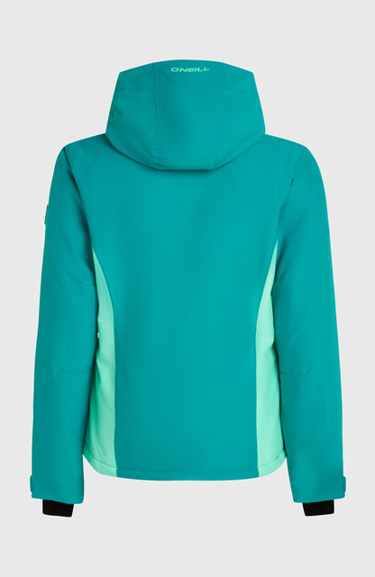 FWC'Cruz Duo Snow Jacket Women Island Breeze Colour Block